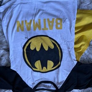 Batman pajama shirt with cape